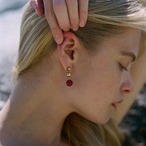 $150  Anni Lu Caramel Drops earrings